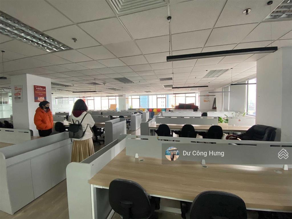 Bql cho thuê văn phòng sẵn nội thất, linh hoạt diện tích 200m2 tại tòa ceo phạm hùng giá 200k/m2/th