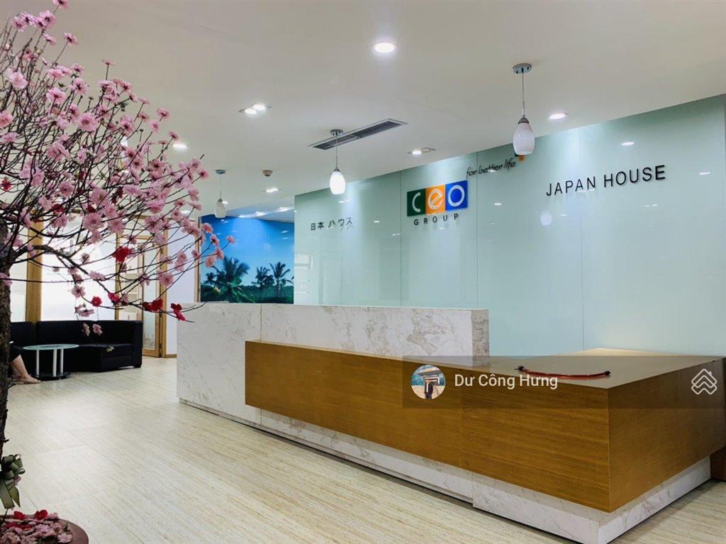 Bql cho thuê văn phòng sẵn nội thất, linh hoạt diện tích 200m2 tại tòa ceo phạm hùng giá 200k/m2/th