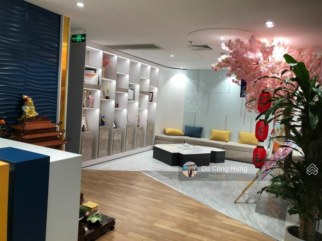 Chính chủ cho thuê văn phòng có nội thất tòa golden west lê văn thiêm 60  2000m2