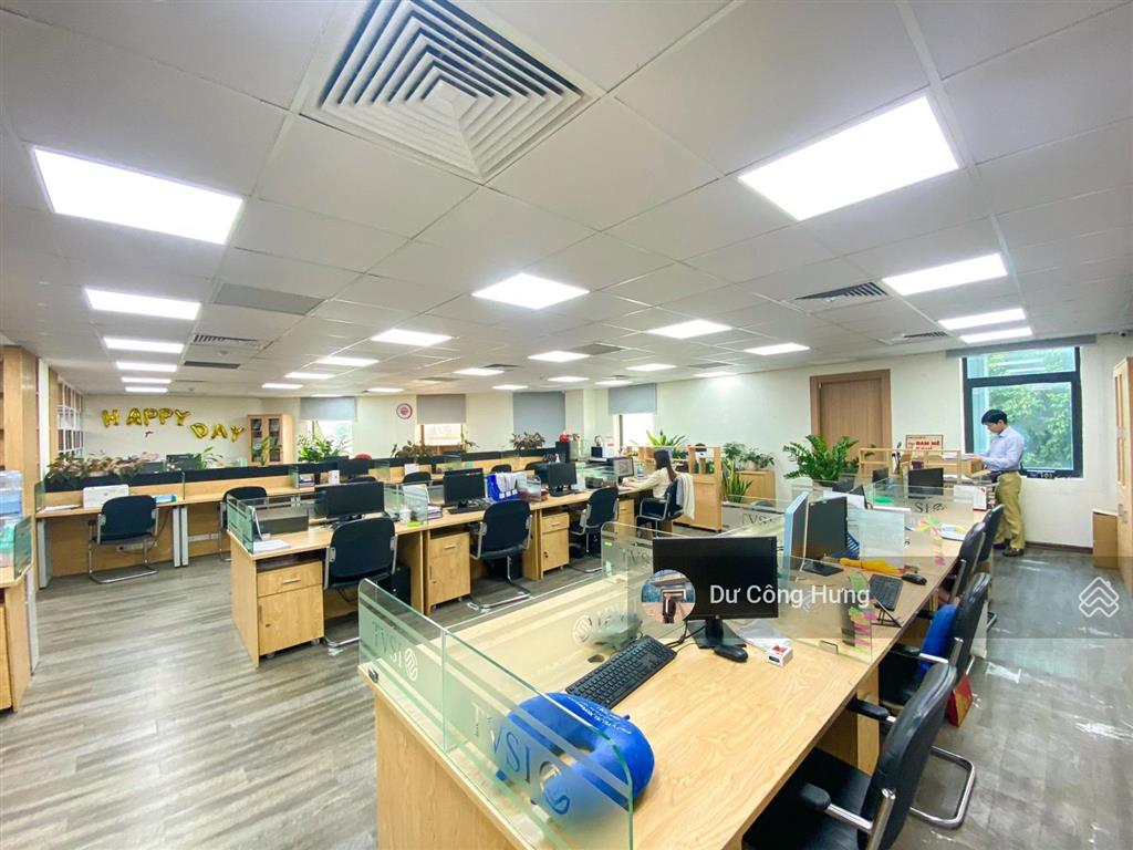 Chính chủ cho thuê văn phòng có nội thất tòa golden west lê văn thiêm 60  2000m2