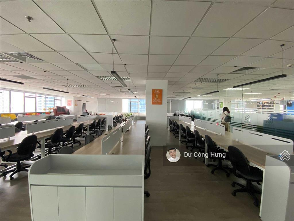 Bql cho thuê văn phòng sẵn nội thất, diện tích linh hoạt 200m2 tại tòa handico tower phạm hùng