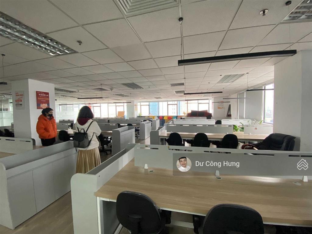 Bql cho thuê văn phòng tòa việt á duy tân có linh hoạt diện tích thuê sẵn nội thất giá thuê 300k/m2