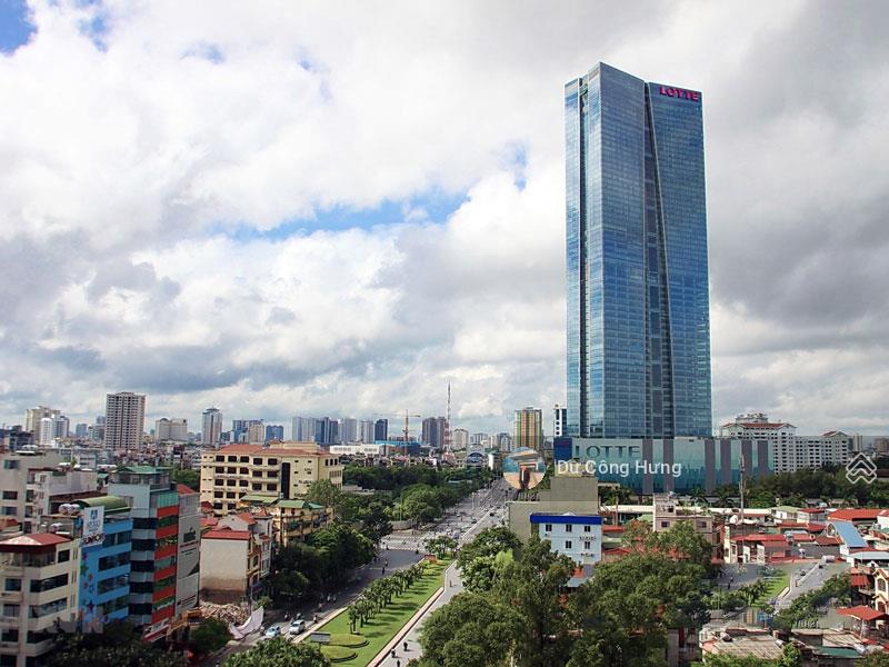 Cđt cho thuê văn phòng hạng a tại tòa lotte center hanoi  54 liễu giai diện tích 300m2