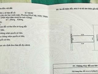 Chính chủ chào bán 2 lô đất biển đường trường sa , phường khuê mỹ quận ngũ hành sơn đà nẵng