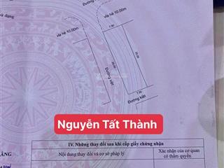 Chính chủ bán lô 3 mặt tiền nguyễn tất thành gần tôn thất đạm 187m2 ngang 7,5m, xuân hà  thanh khê