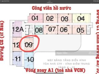 Chính chủ cần bán nhanh căn hộ ct9 vđt 2pn, giá rẻ nhất thị trường