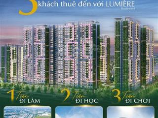 Giỏ hàng hơn 100 căn lumiere boulevard giá tốt nhất tháng 9/2024  khu căn hộ compound cao cấp nhất