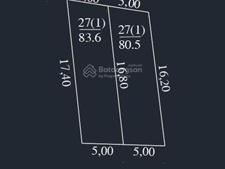 Xuống tiền đầu tư là thắng đất 80.5m2 tại thôn đại bằng, xã nguyên khê, đông anh, hà nội