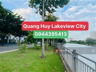 Bán biệt thự trực diện mặt sông lakeview city, an phú, hoàn thiện đẹp hiện đại 160m2 giá tốt nhất