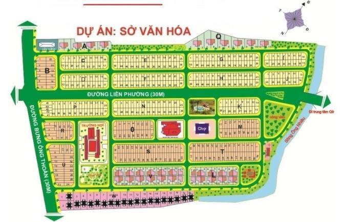 Chủ gửi bán nhanh lô góc 1/ đường Liên Phường tại D/A Sở Văn Hoá Thông Tin Q9 sổ đỏ giá bán 73tr/m2 