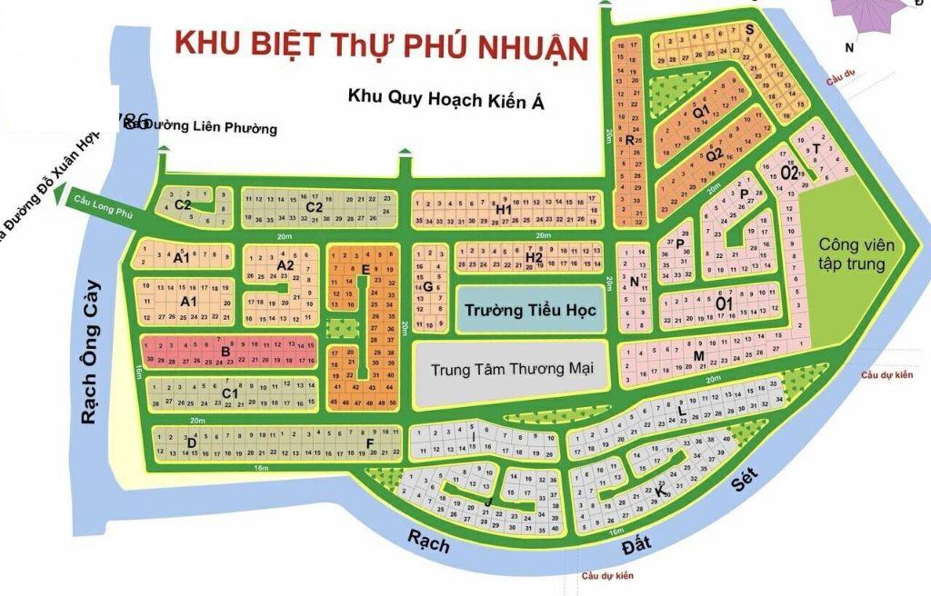 Hàng hiếm lô đất 14x23m (315m2), hướng Đông Nam tuyệt đẹp tại D/A KDC Phú Nhuận giá chỉ 69tr/m2 