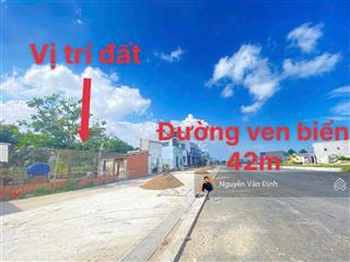 Thị trấn phước hải, 179m2, có 2 mặt tiền trước sau đường ven biển, có 140 thổ cư, giá 3tyx