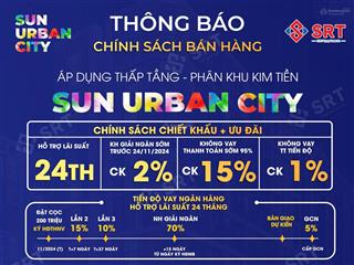 Quỹ ngoại giao liền kề sun urban giá sốc chỉ 5,5tỷ, dt 56m2 xây 3,5 tầng 1 hâm