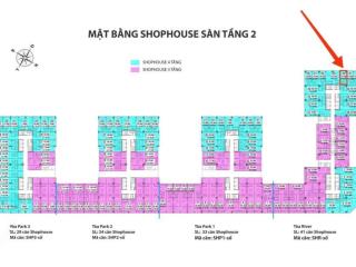 Chính chủ cần bán nhanh căn shophouse khối để tòa river  eurowindow river park, 134.5m2/4 tầng