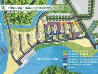 Bán lô đất sổ hồng riêng kdc gia long, đường 16m trục chính khu dân cư view sông lớn rất đẹp