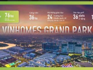 Căn hộ 2pn vinhomes grand park chỉ 2ty2 full. nhận nhà ở luôn giá tốt nhất!