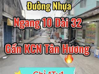 350m2 đất thổ cư đường nhựa gần kcn tân hương