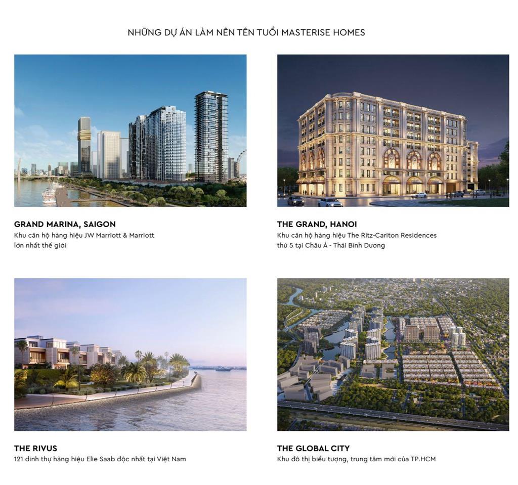Phân phối trực tiếp masterise homes  the centric hải phòng