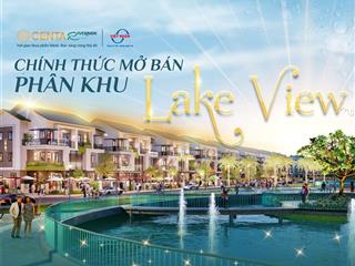 Nhận booking biệt thự song lập 180m2 view hồ giá gốc cđt dự án vsip bắc ninh