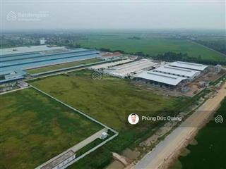 Chuyển nhượng lô đất 1,25  2,5 ha trong khu cn tỉnh hải dương giá 2,7 triệu 1m, bàn giao ngay