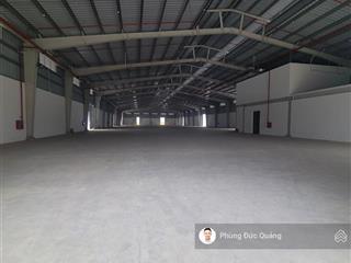 Cho thuê nhà xưởng 25.000m2 tại khu công nghiệp, hải dương, 106 nghìn / m2 đẹp,