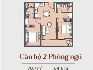 Bán căn 2n64,1m2 góc | dự án the lake | vinhomes ocean park.