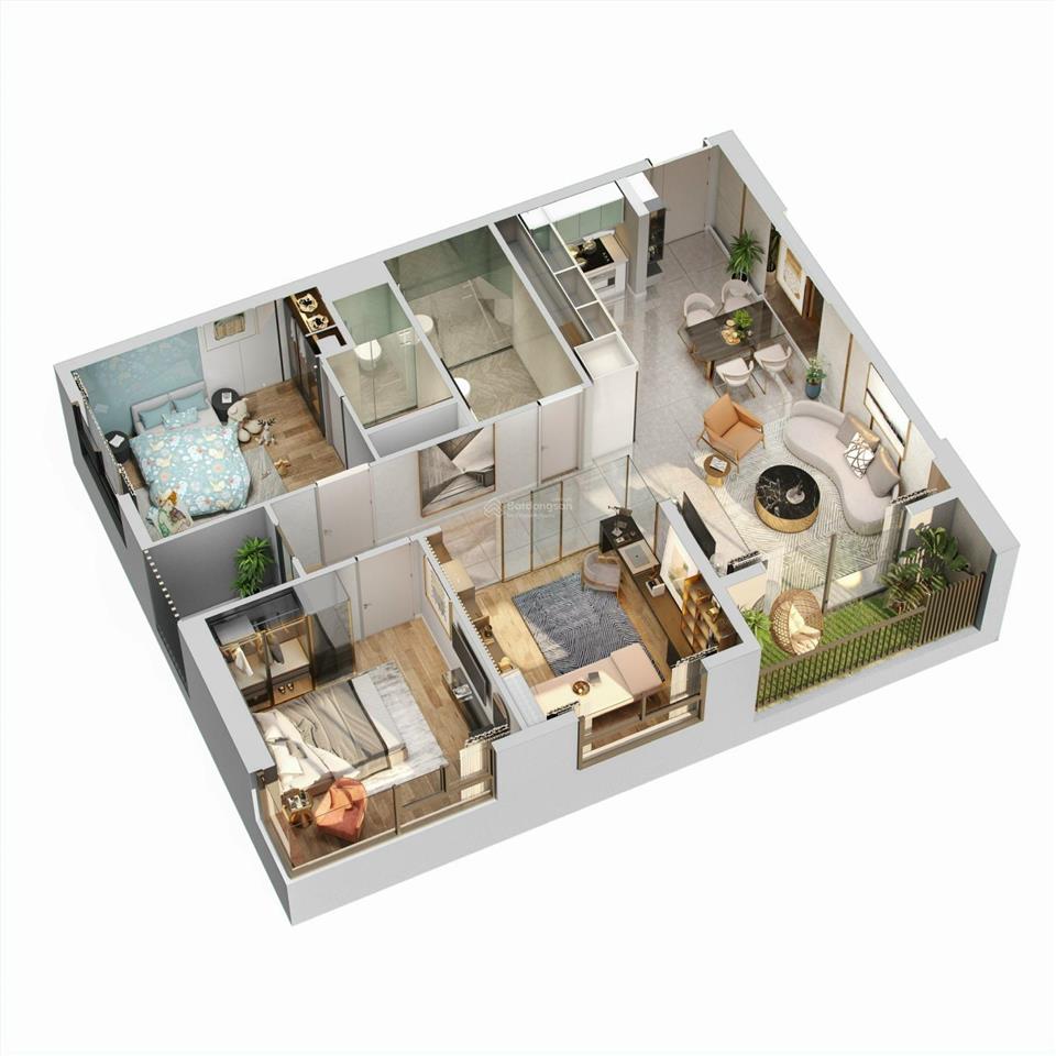 Cần tiền gấp cắt lỗ căn 2pn 2wc, 68m2 view sông sg dự án the maison, xem nhà 24/07