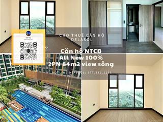 Cho thuê 2pn delasol quận 4, nhà cơ bản cđt view sông, vào liền all new 100%,  0773 821 ***