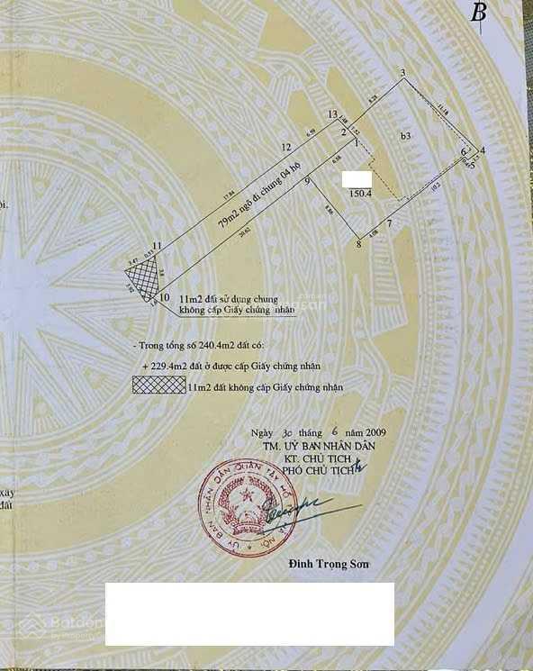 Chính chủ bán nhà ngõ 45 tô ngọc vân  p quảng an  tây hồ  hà nội 240m2x3t, gara ôtô, giá 78 tỷ