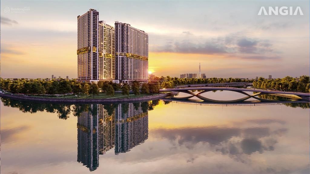 Đầu tư đợt đầu căn hộ ven sông the gió riverside, liền kề metro. thanh toán 1%/th. htls 24 tháng