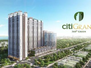 Citigrand căn 2pn2wc giá đầu tư 2ty630tr bao thuế phí sang tên.  0938 666 *** để được tư vấn