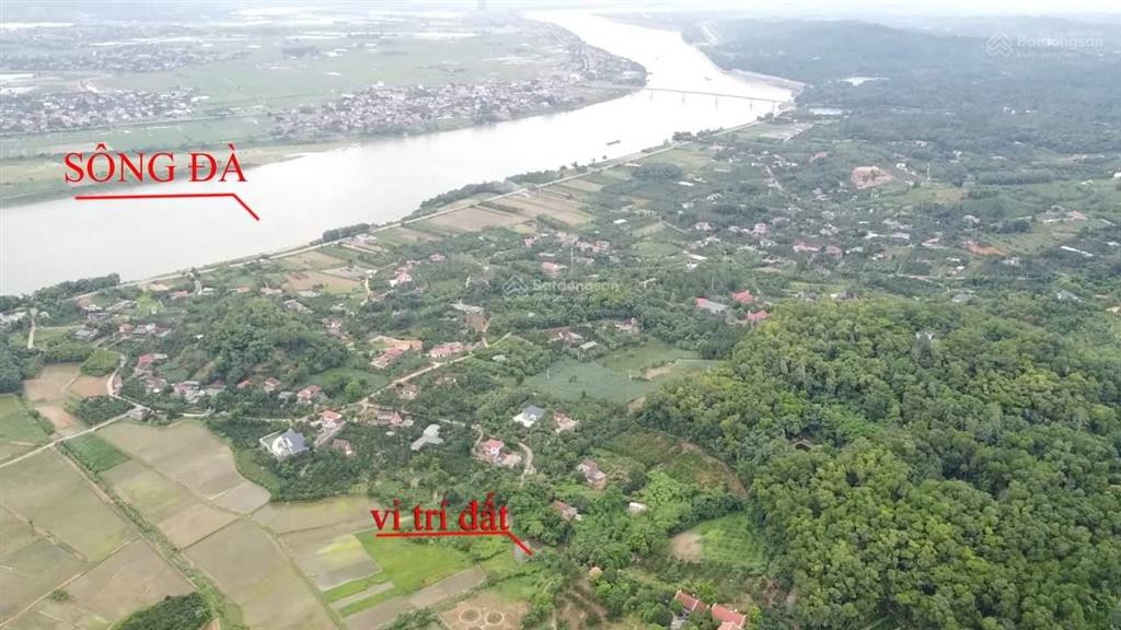 Bán đất ba vì, hà nội trong đất có ao gần sông đà