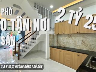 Bán nhà 2 tầng mới 2,25 tỷ vnd tại đường hòa trung, nha trang