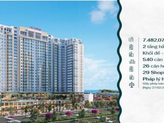 Căn hộ sở hữu lâu dài vung tau centre point 2,89tỷ 72m2 chỉ 3.050tỷ đã vat, bàn giao full nội thất