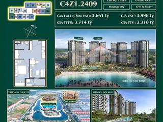 Chỉ 800tr sở hữu ngay siêu phẩm view hồ tạo sóng  lumiere springbay  vinhomes ocean city hà nội