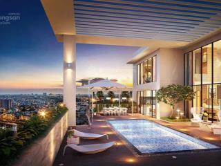 Bán căn hộ 3 tầng thông  sky villa, dt 320 m2, 5 phòng ngủ, có bể bơi riêng. giá từ 40tr/m2
