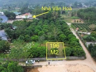 Lô đất nghỉ dưỡng s=196m2 vuông vắn, giá đầu tư, pháp lý rõ ràng. tiềm năng tăng giá tốt