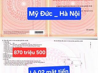 Lô góc 2 mặt tiền  diện tích nhỏ 63m2  chỉ 8xx tr .nhanh tay ạ.