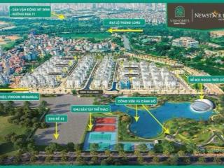 Hàng hot 10 căn vinhomes green villas 236m2, 285m2  giá 58  73 tỷ view hồ, công viên(vay 0% 36th)
