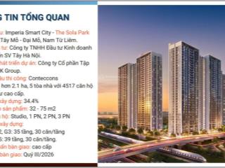 Quỹ ngoại giao căn 2pn toà g4, g5  the sola park. giá tốt hơn 15%