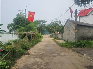 Bán đất view hồ bám đường liên huyện