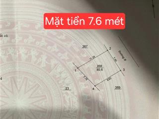 Mặt đường đại lộ thăng long  mặt tiền 7.6m  mặt kinh doanh  đường 2 ô tô tránh  đối diện đhqg