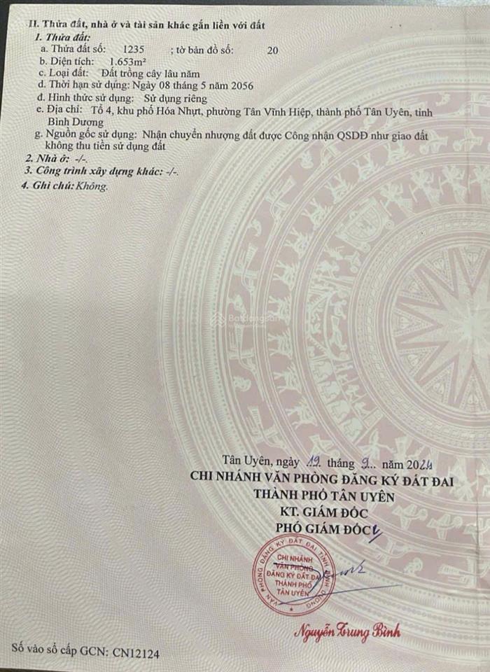 Chính chủ bán lô đất mặt tiền rộng 9m, vị trí đắc địa, sổ đỏ, thích hợp cho việc đầu tư kinh doanh