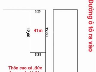 Giá  3 tỷ 150 ( lô góc 2 mặt thoáng ) siêu hot tại cao xá , đức thượng , hoài đức, ha nộidt 41m