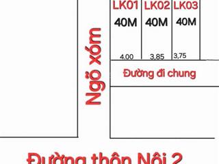 Chính chủ gửi bán 3 lô hàng vip giá rẻ nhất khu vực chỉ hơn 2 tỷ / lô