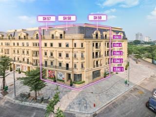 Chính chủ bán căn góc vip 2mt đường lương thế vinh  nguyễn xiển, rue de charme, 180m2, 73 tỷ bp