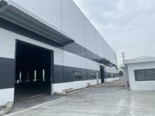 Cho thuê xưởng tại hưng yên 1200m2, khung zamil 10m pccc giá 55 nghìn/m2/tháng