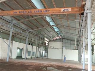 Cho thuê xưởng phố nối 2000m2, pccc, cẩu trục, giá 50k/m2/thang