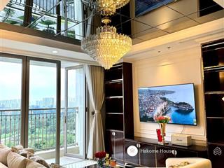 Bán căn hộ 4pn đầu hồi view trực diện sông khu landmark 81, nhà mới 100% còn thương lượng