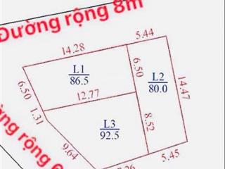 Bán 80m2 bìa làng xuân long, tân dân, sóc sơn, hà nội